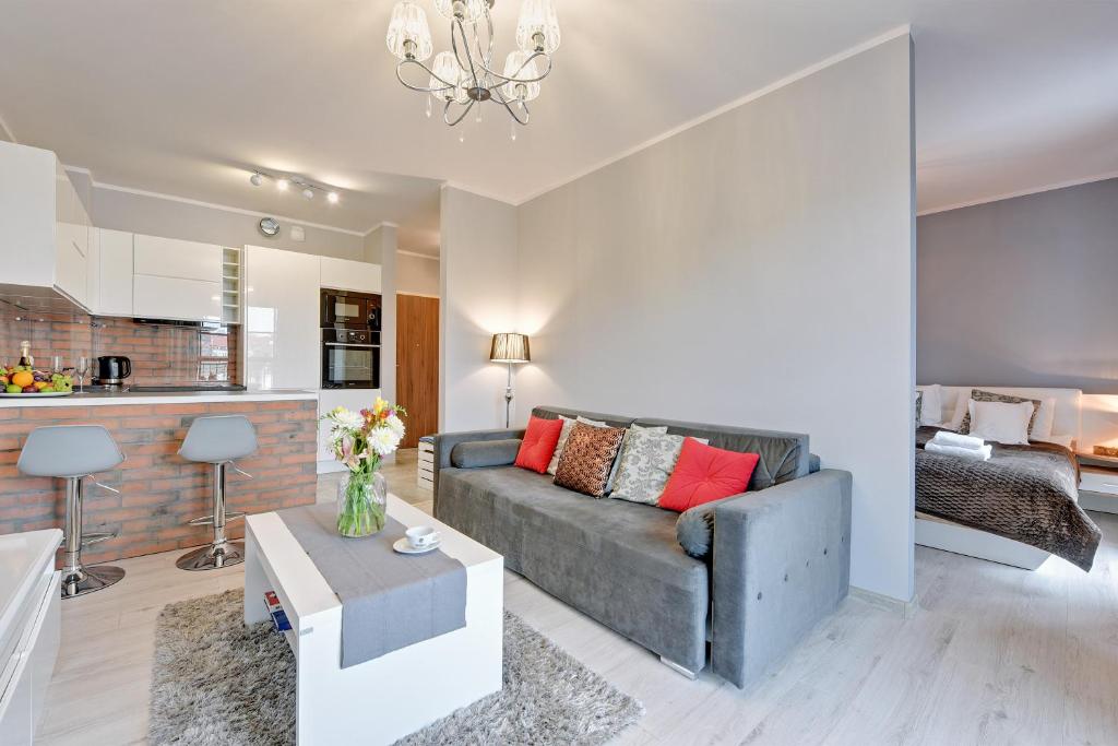 Студио (Апартаменты-студио Делюкс), Apartamenty Nowa Motława