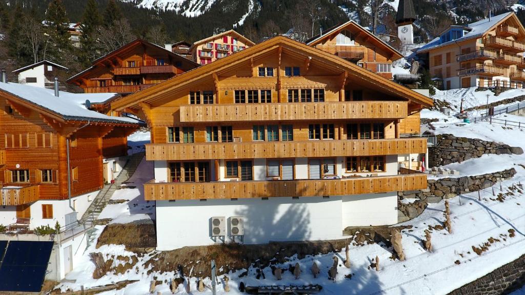 Holiday flat #1, Chalet Aberot, Wengen, Switzerland photo 3