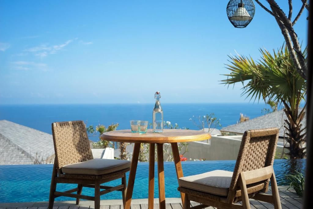 Двухместный (Вилла Cliff с 1 спальней и бассейном, вид на океан), Six Senses Uluwatu
