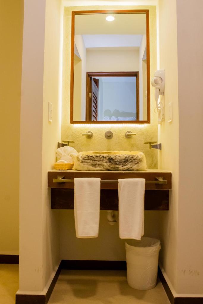 Сьюит (Двухместные апартаменты с 1 кроватью и патио), Casa Azul Maya