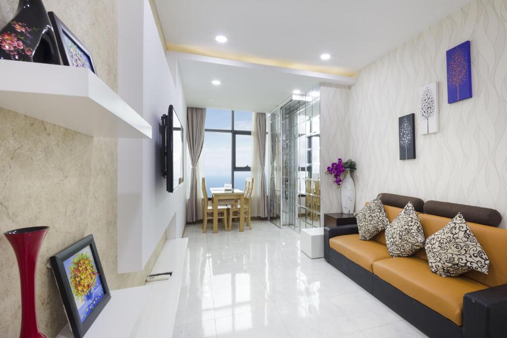 Апартаменты (Апартаменты «Премьер» с прямым видом на море), Nha Trang Beach Apartments
