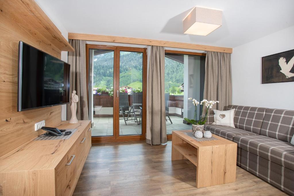 Апартаменты (Апартаменты площадью 70 кв. м с 2 спальнями), Ferienwohnungen Alpenherz