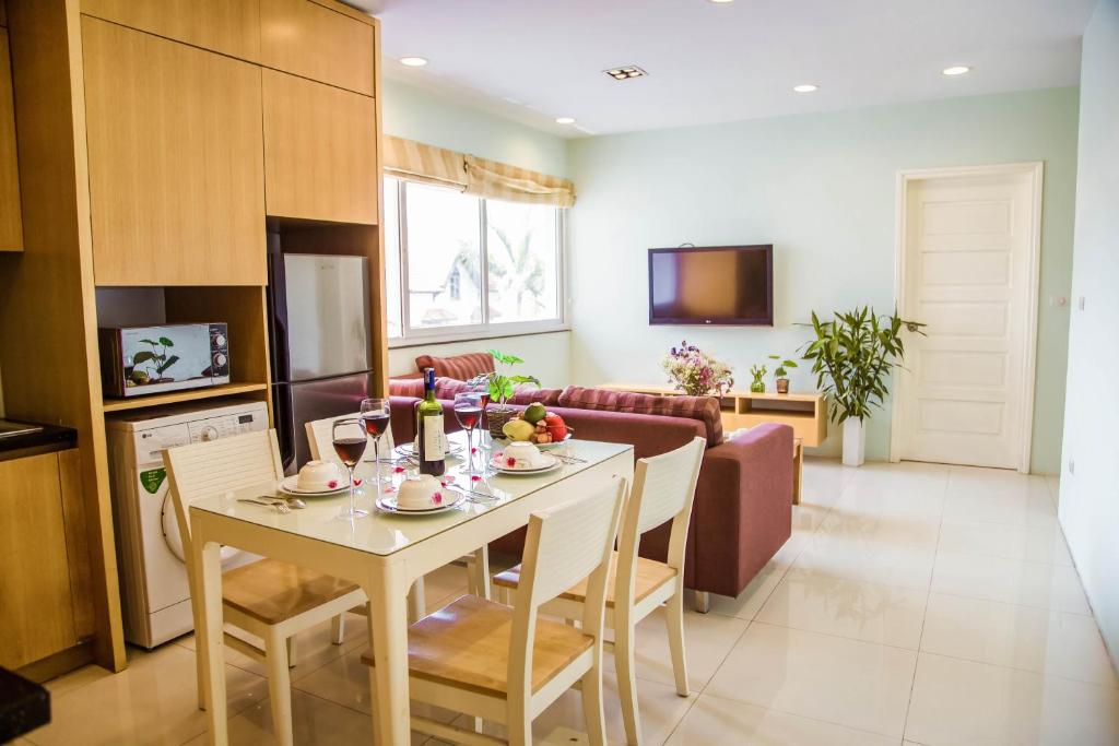 Апартаменты (Апартаменты с 2 спальнями), Hanoi Westlake Phuong Anh Hotel