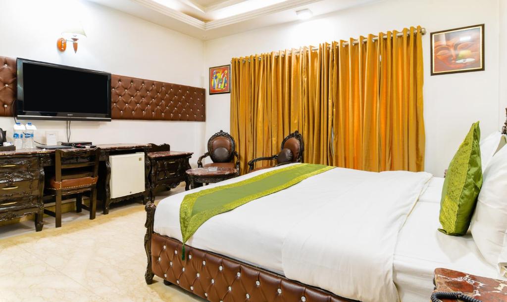Двухместный (Двухместный номер Делюкс с 1 кроватью), Hotel Baljeet Lodge
