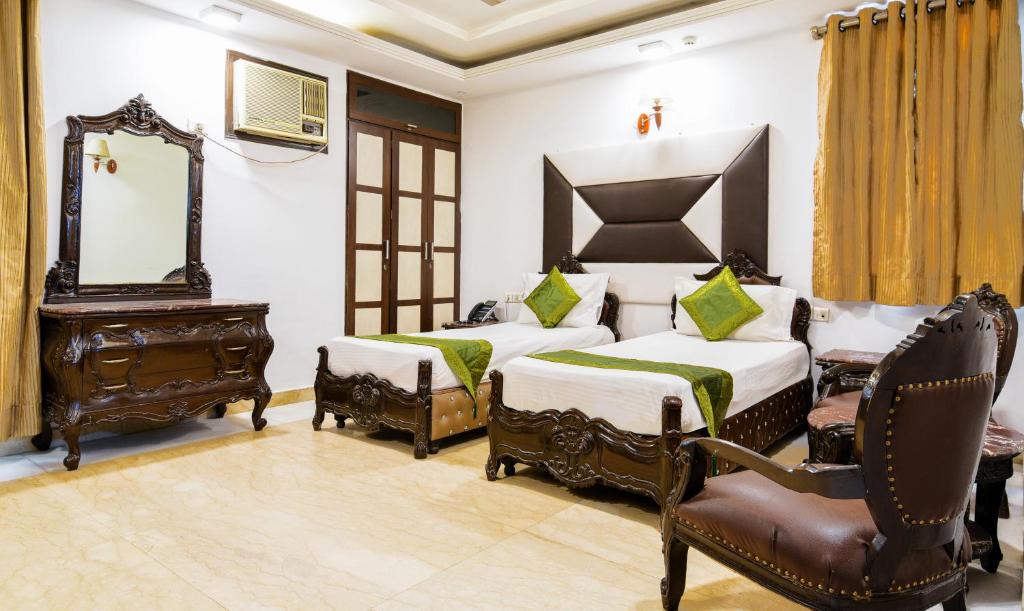 Двухместный (Двухместный номер Делюкс с 1 кроватью), Hotel Baljeet Lodge