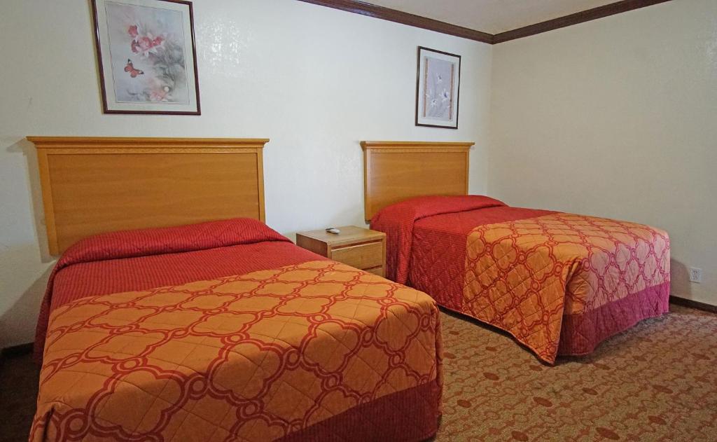 Двухместный (Номер с 2 кроватями размера «queen-size»), Rosa Bell Motel - Los Angeles