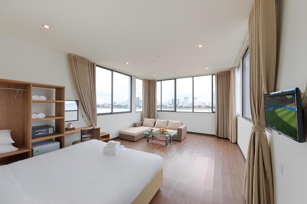 Двухместный (Номер с кроватью размера «king-size»), Vitalis Riverside Hotel