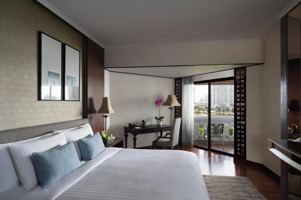 Двухместный (Номер Делюкс с видом на реку), Курортный отель Anantara Riverside Bangkok Resort