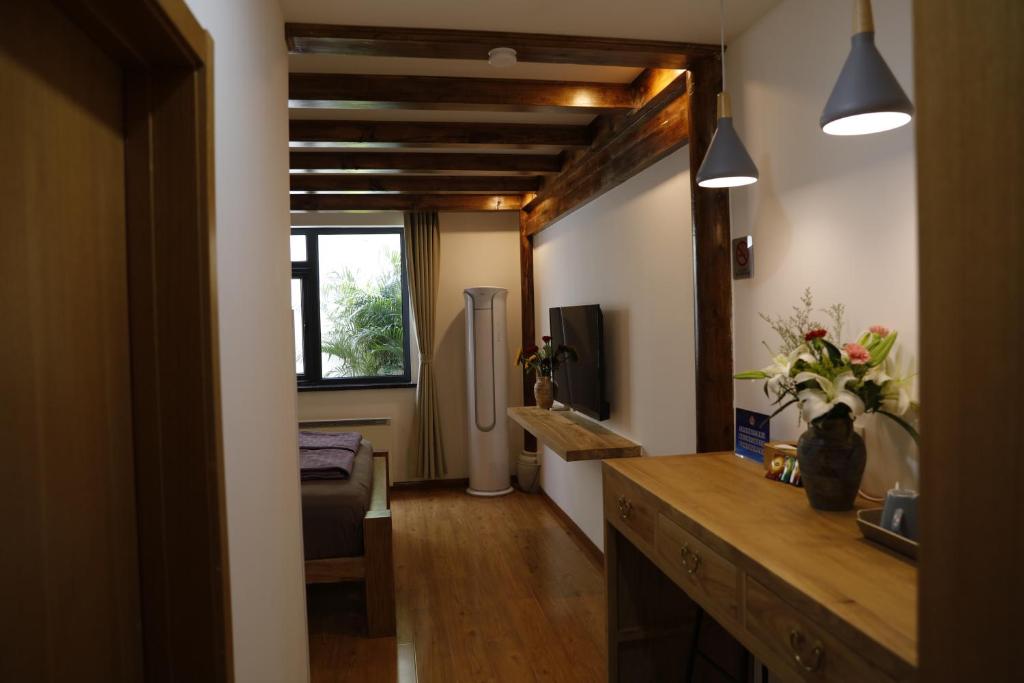 Двухместный (Двухместный номер Делюкс с 1 кроватью), Beijing Downtown Backpackers Accommodation