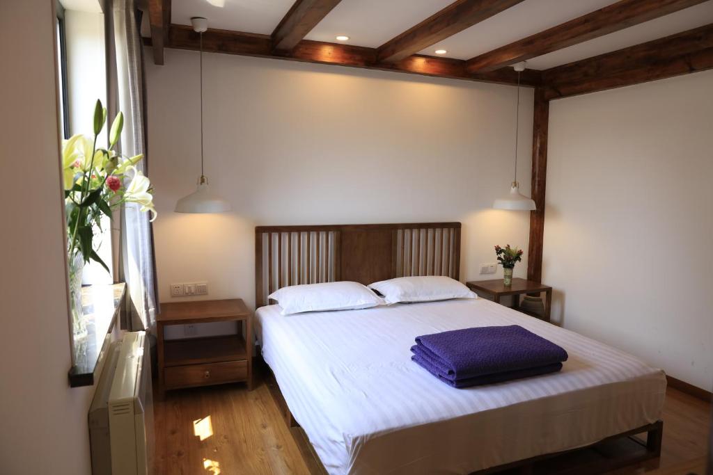 Двухместный (Двухместный номер Супер-Делюкс с 1 кроватью), Beijing Downtown Backpackers Accommodation