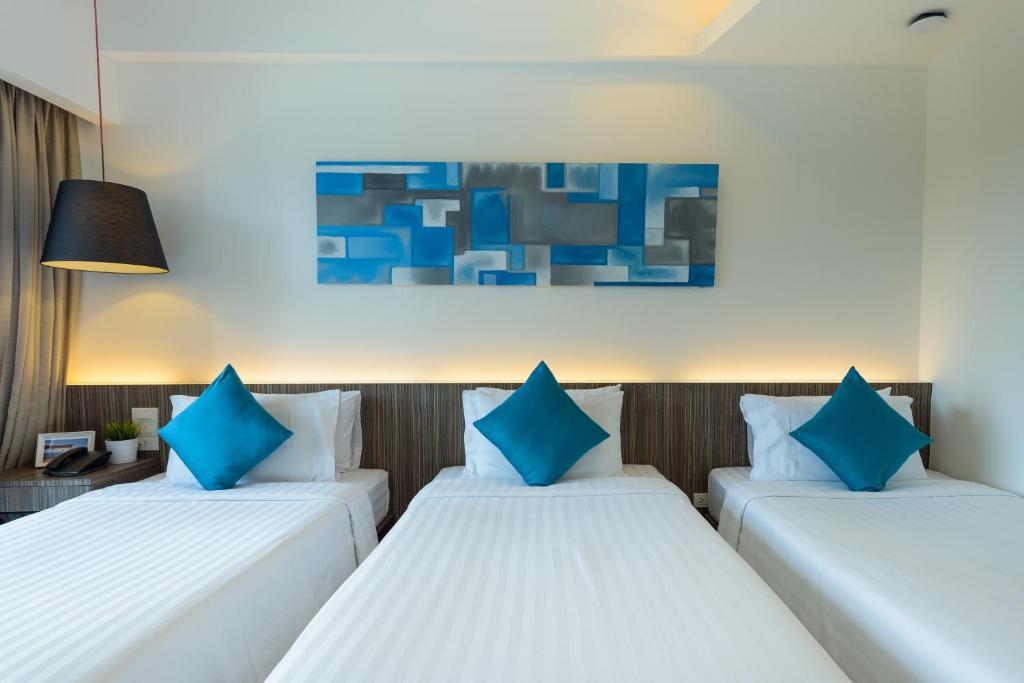 Трехместный (Трехместный номер Делюкс), Отель Trio Pattaya