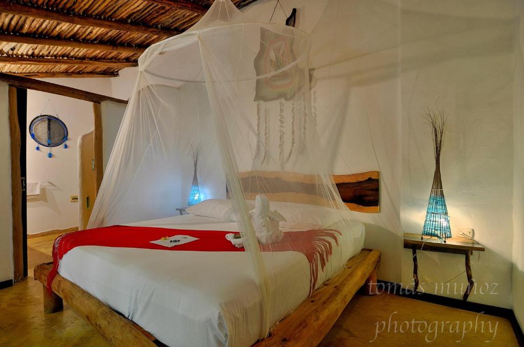 Номер (Бунгало Делюкс с видом на сад), Pacha Tulum