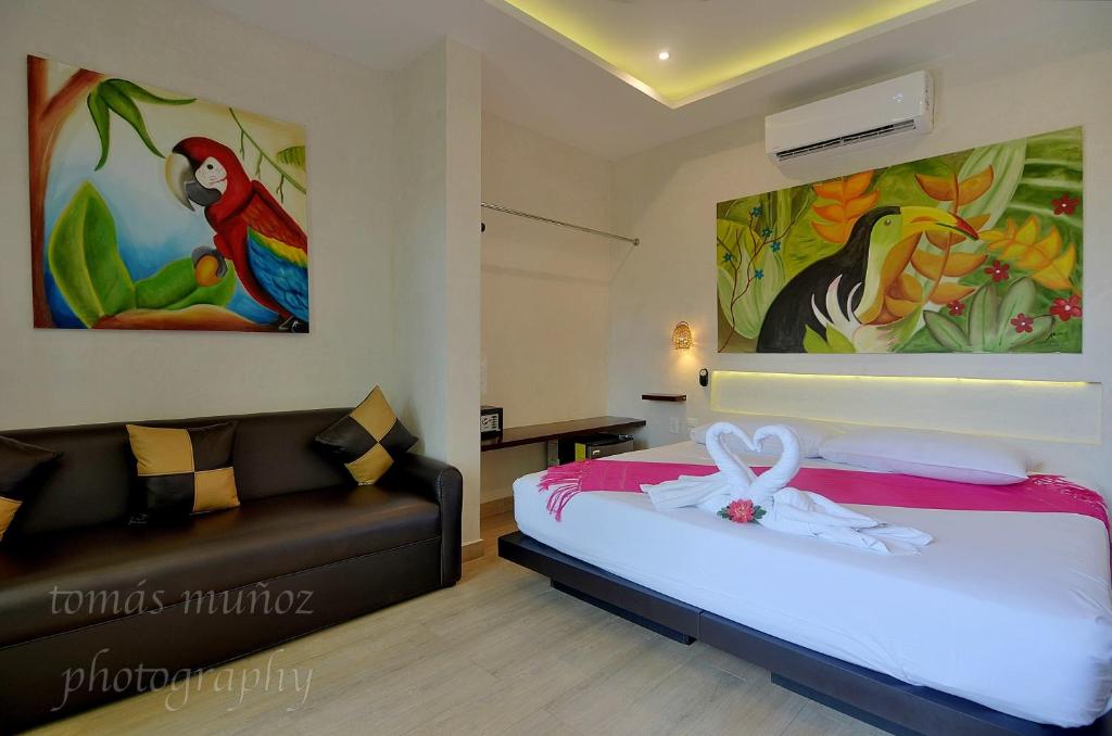 Двухместный (Номер Делюкс (для 2 взрослых и 1 ребенка)), Pacha Tulum