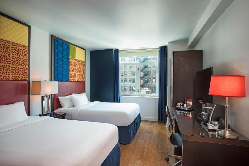Двухместный (Двухместный номер с 2 двуспальными кроватями), Hotel Hayden New York