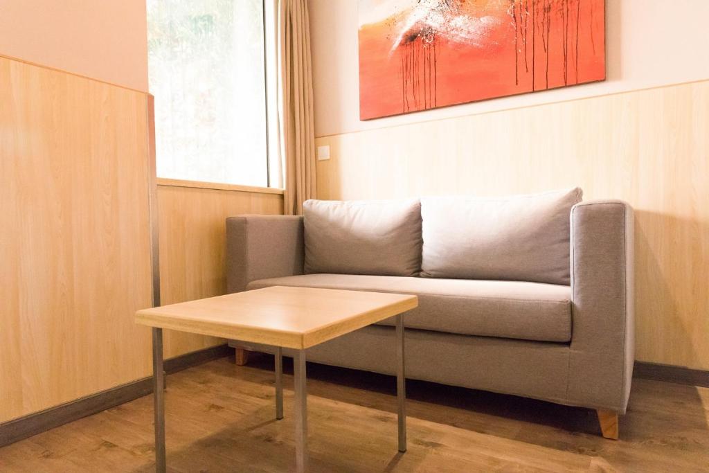 Двухместный (Двухместный номер Делюкс с 1 кроватью), Shanghai Blue Mountain Bund Youth Hostel