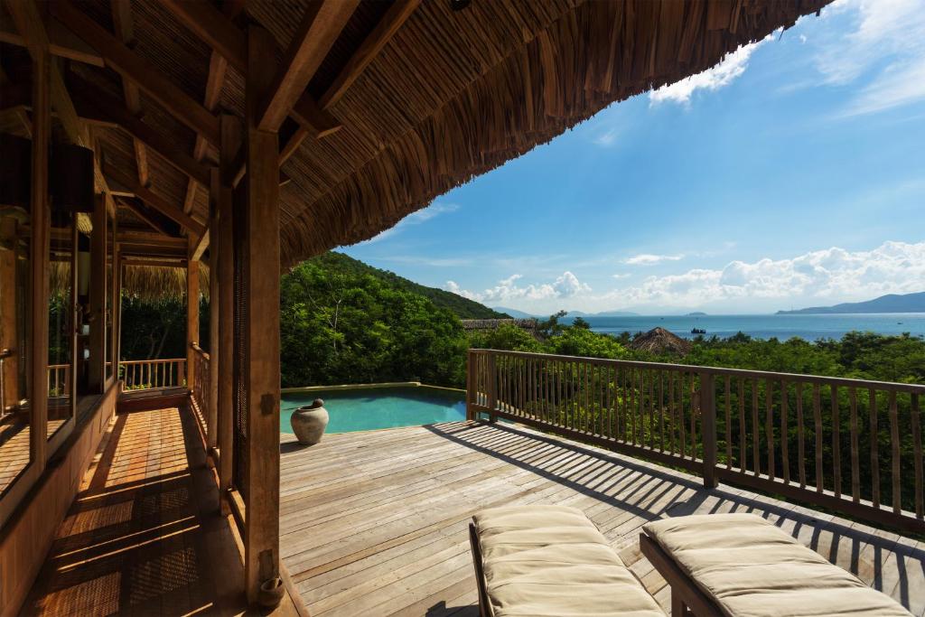 Семейный (Вилла с 2 спальнями и бассейном, на вершине холма), Six Senses Ninh Van Bay