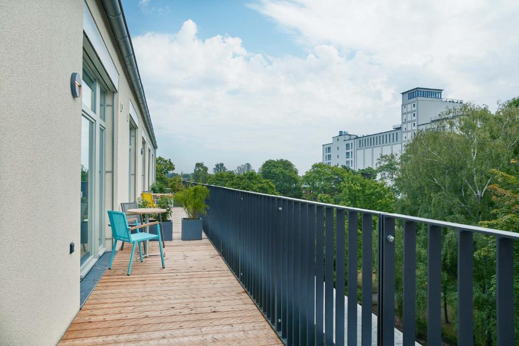 Апартаменты (Апартаменты с 1 спальней), Park Penthouses Insel Eiswerder