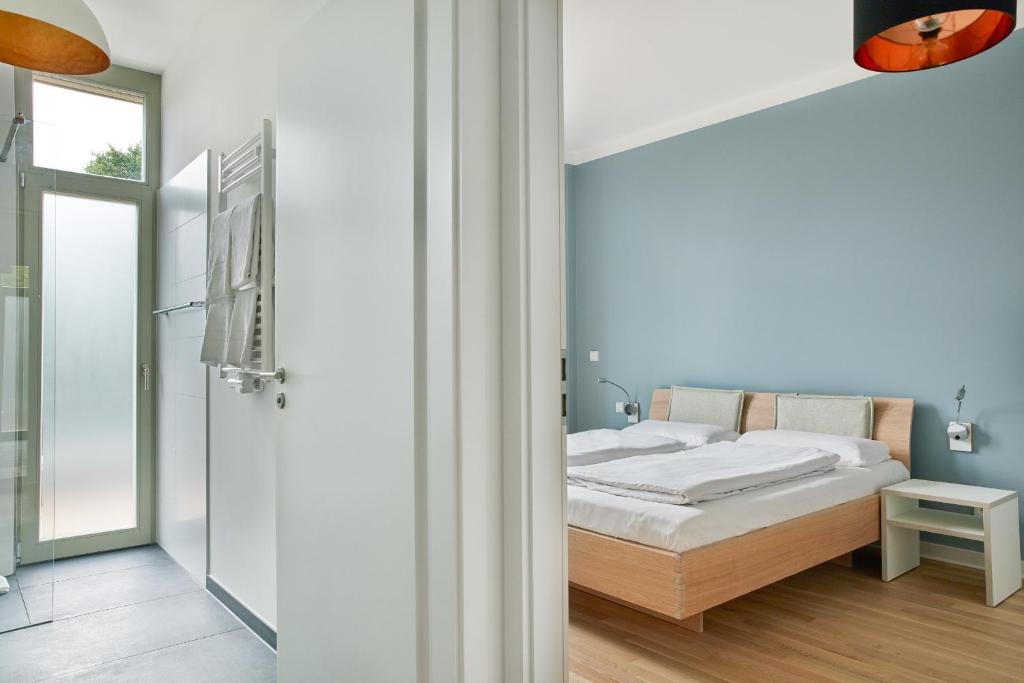 Апартаменты (Апартаменты с 1 спальней), Park Penthouses Insel Eiswerder
