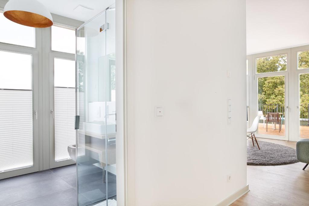Апартаменты (Апартаменты с 2 спальнями), Park Penthouses Insel Eiswerder