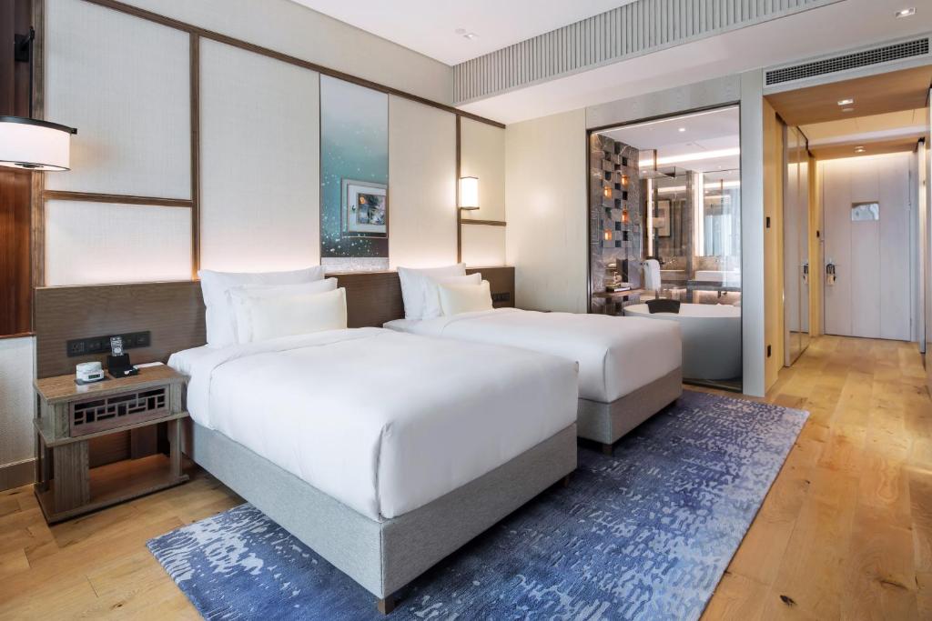 Двухместный (Двухместный номер Делюкс с 2 отдельными кроватями), The Anandi Hotel and SPA