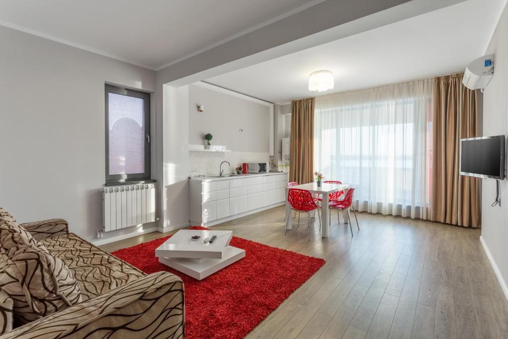 Апартаменты (Апартаменты с 1 спальней и окном), Tomis Garden Aparthotel