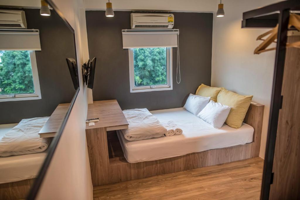Двухместный (Стандартный двухместный номер с 1 кроватью), Jam Hostel Bangkok
