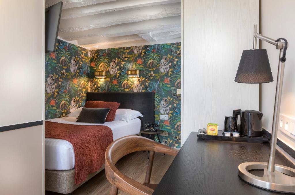 Одноместный (Одноместный номер с душем), Hôtel Jeanne d'Arc Le Marais