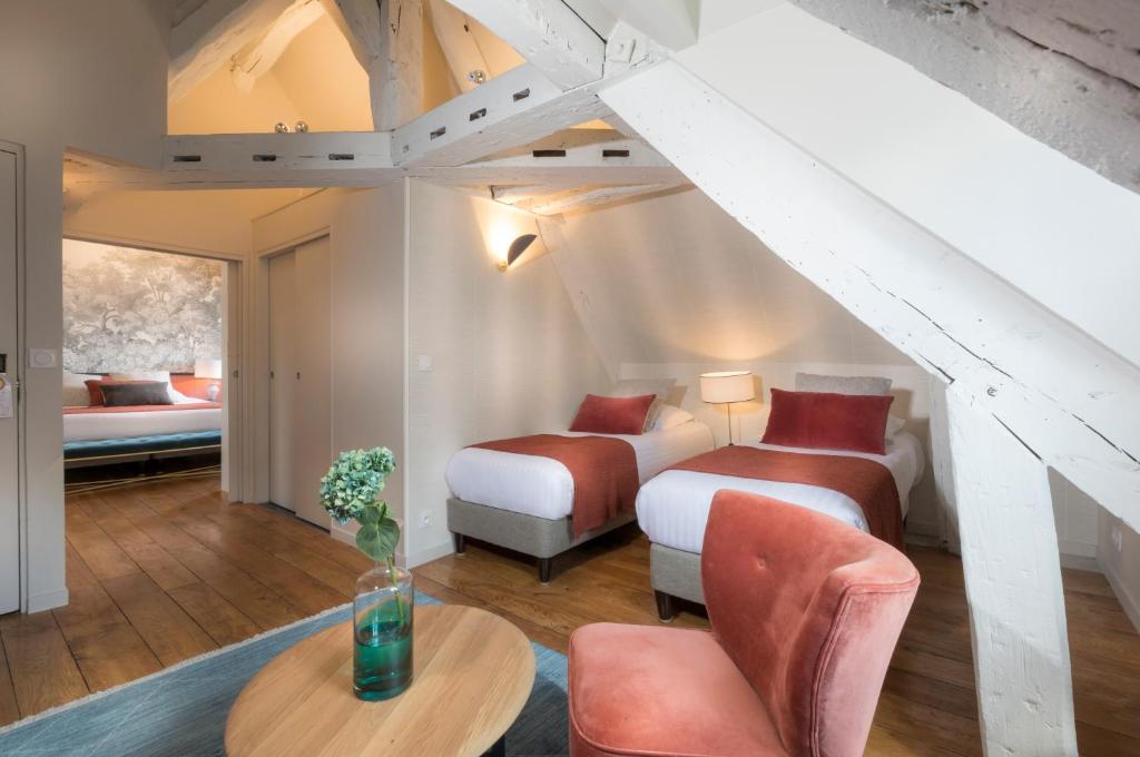 Семейный (Семейный люкс), Hôtel Jeanne d'Arc Le Marais
