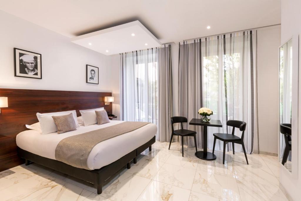 Двухместный (Двухместный номер Делюкс с 1 кроватью), Best Western Plus Hôtel Massena Nice