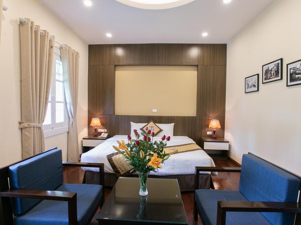 Студио (Номер-студио с балконом), Blubiz Hotel My Dinh Song Da