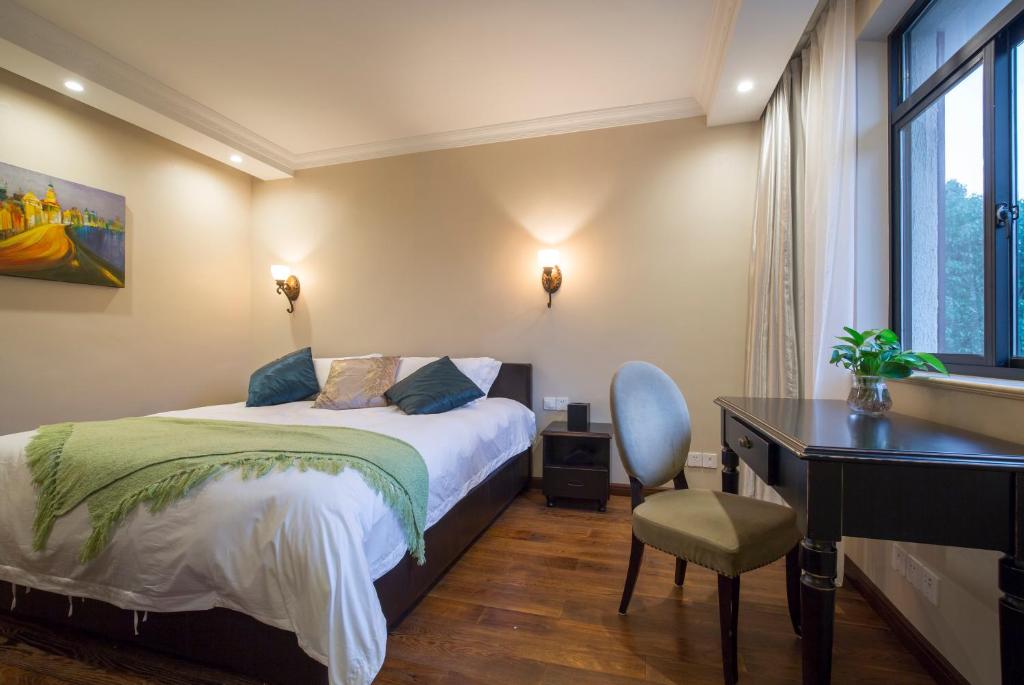 Сьюит (Люкс с кроватью размера «queen-size»), Shanghai Soho Garden Hotel - Tai'an