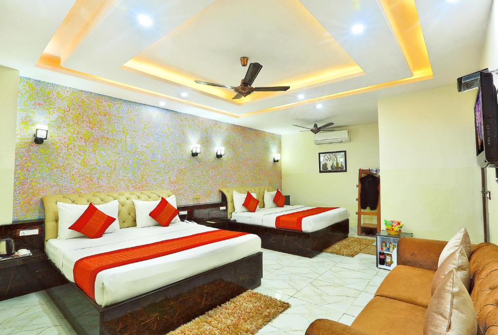 Семейный (Семейный номер), Hotel Airport Inn Mahipalpur