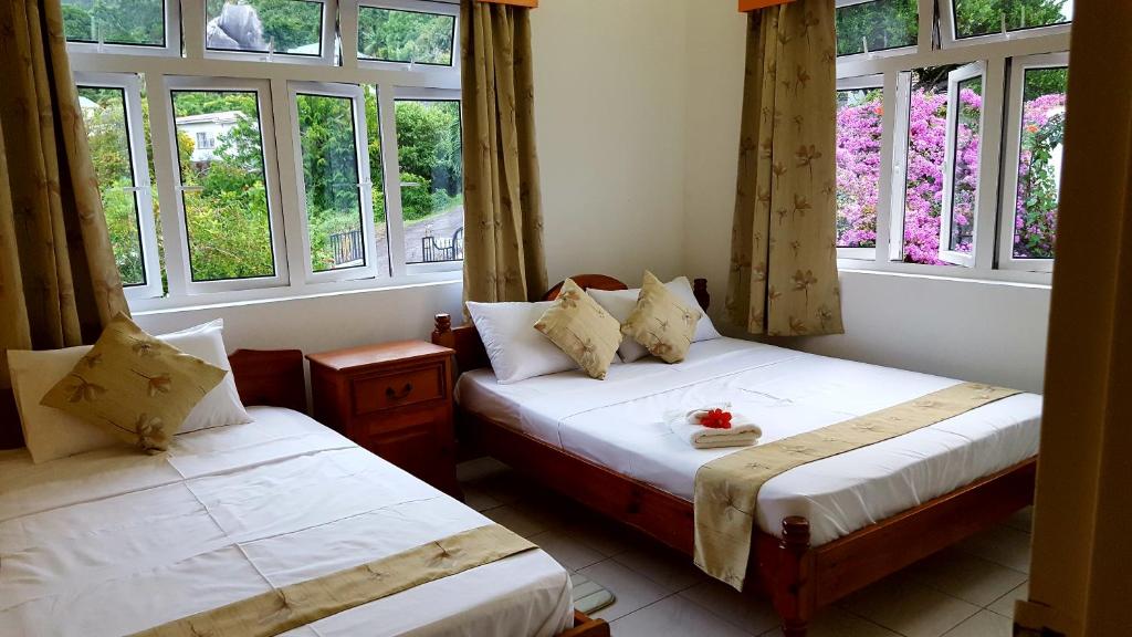 Апартаменты (Апартаменты с видом на море), Hibiscus House Seychelles Self Catering