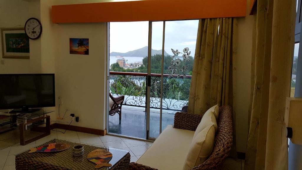 Апартаменты (Апартаменты с видом на море), Hibiscus House Seychelles Self Catering