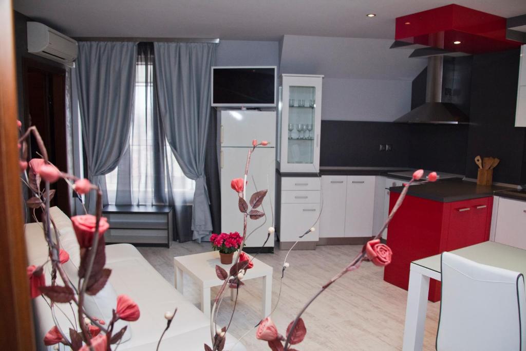 Апартаменты (Апартаменты с 1 спальней (для 2 взрослых и 2 детей)), Hotel Gran Via