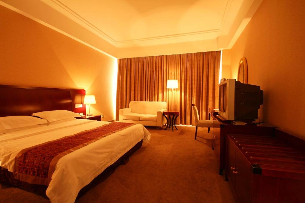 Двухместный (Двухместный номер Делюкс с 1 кроватью), Jiangxi Grand Hotel Beijing