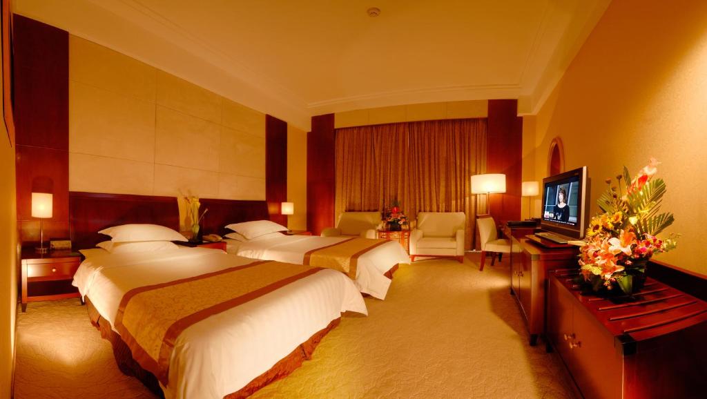 Двухместный (Двухместный номер Делюкс с 2 отдельными кроватями), Jiangxi Grand Hotel Beijing
