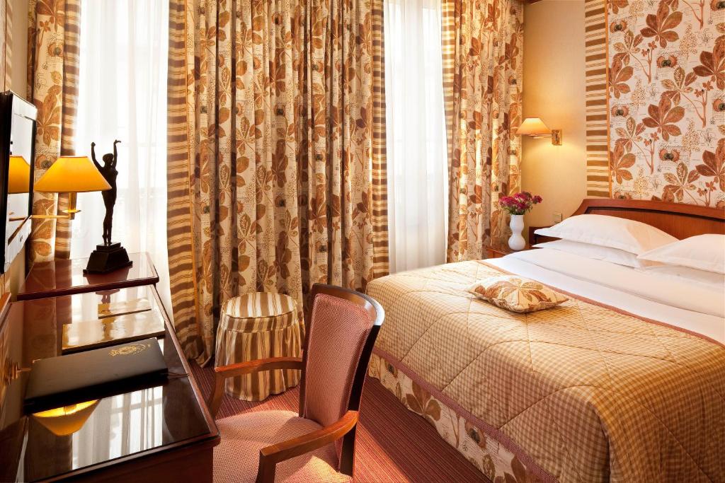 Двухместный (Классический номер с кроватью размера «queen-size»), Hôtel Horset Opéra, Best Western Premier Collection