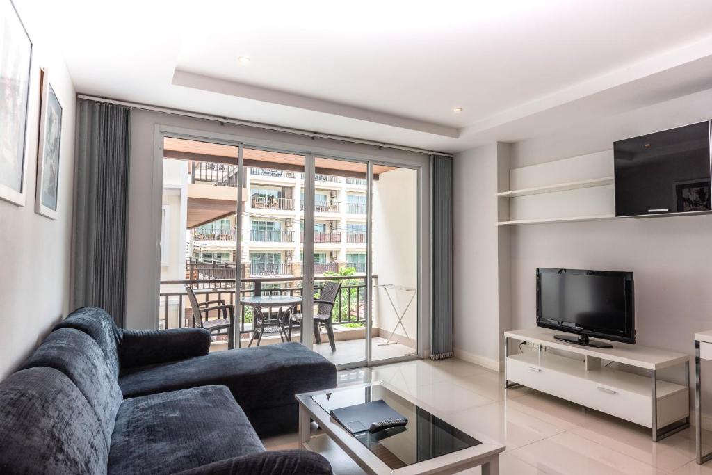 Сьюит (Улучшенный люкс с 1 спальней), Апарт-отель Jomtien Beach Penthouses