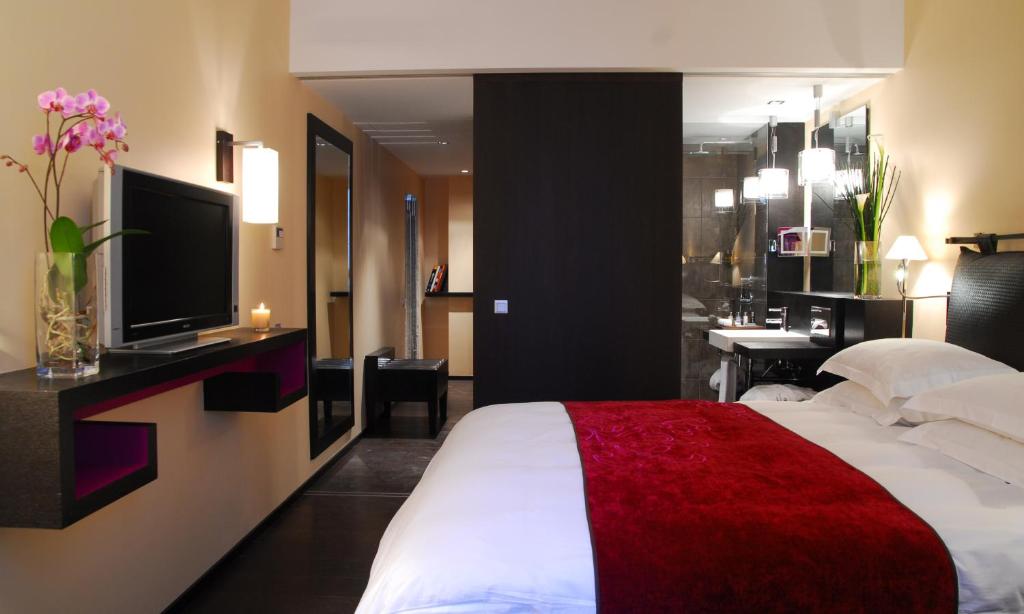Двухместный (Двухместный номер Делюкс с 1 кроватью), Eastwest Hôtel