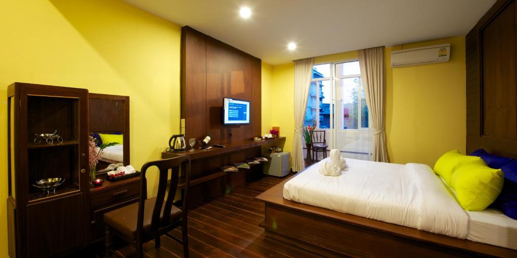 Двухместный (Двухместный номер Делюкс с 1 кроватью), Sabye Bangkok