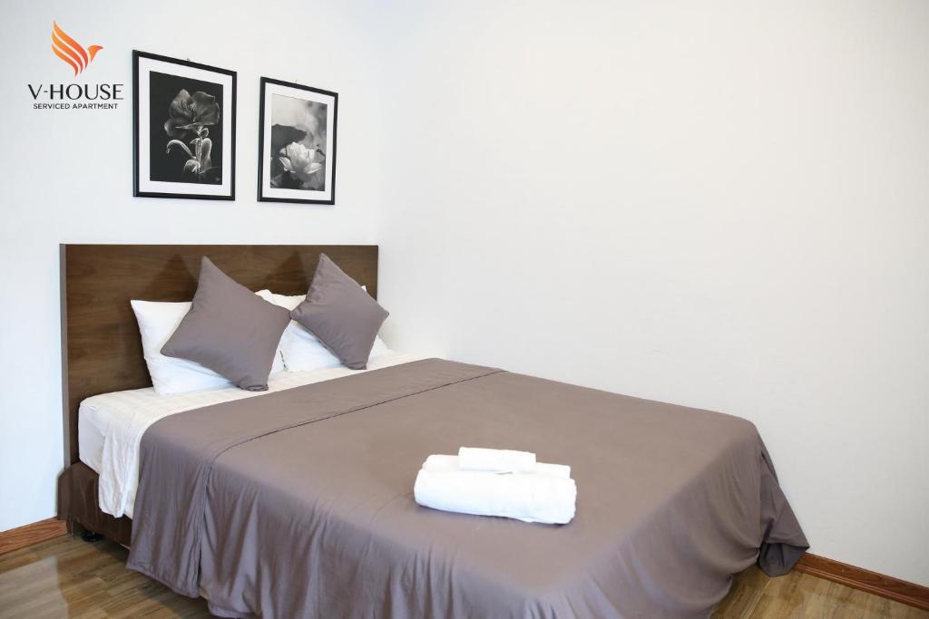 Двухместный (Двухместный номер Делюкс с 1 кроватью), V House 5 Serviced Apartment