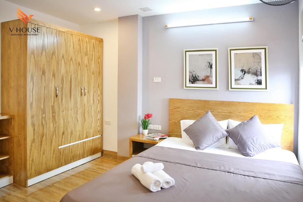 Двухместный (Двухместный номер Делюкс с 1 кроватью), V House 5 Serviced Apartment