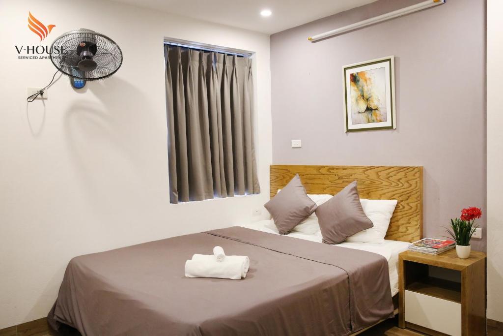 Двухместный (Двухместный номер Делюкс с 1 кроватью), V House 5 Serviced Apartment