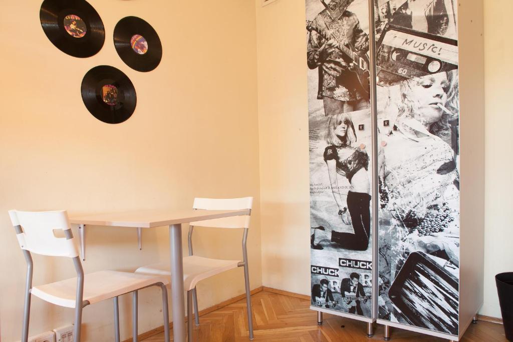 Одноместный (Одноместный номер с общей ванной комнатой), La Guitarra Hostel Gdańsk