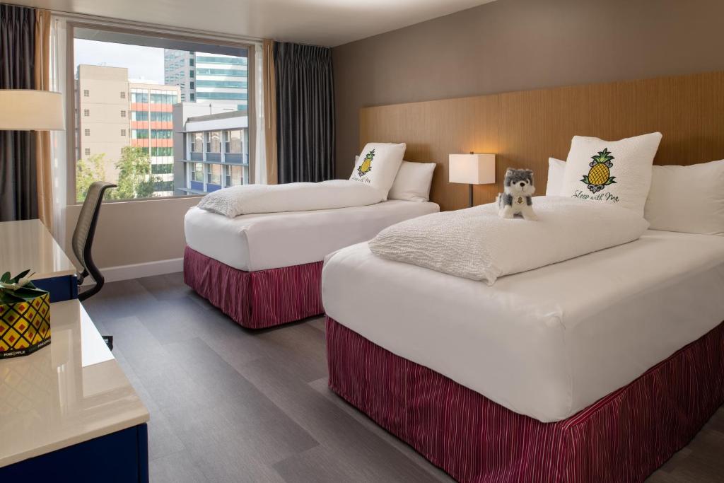 Двухместный (Стандартный двухместный номер с 1 кроватью), Staypineapple, Hotel Rose, Downtown Portland