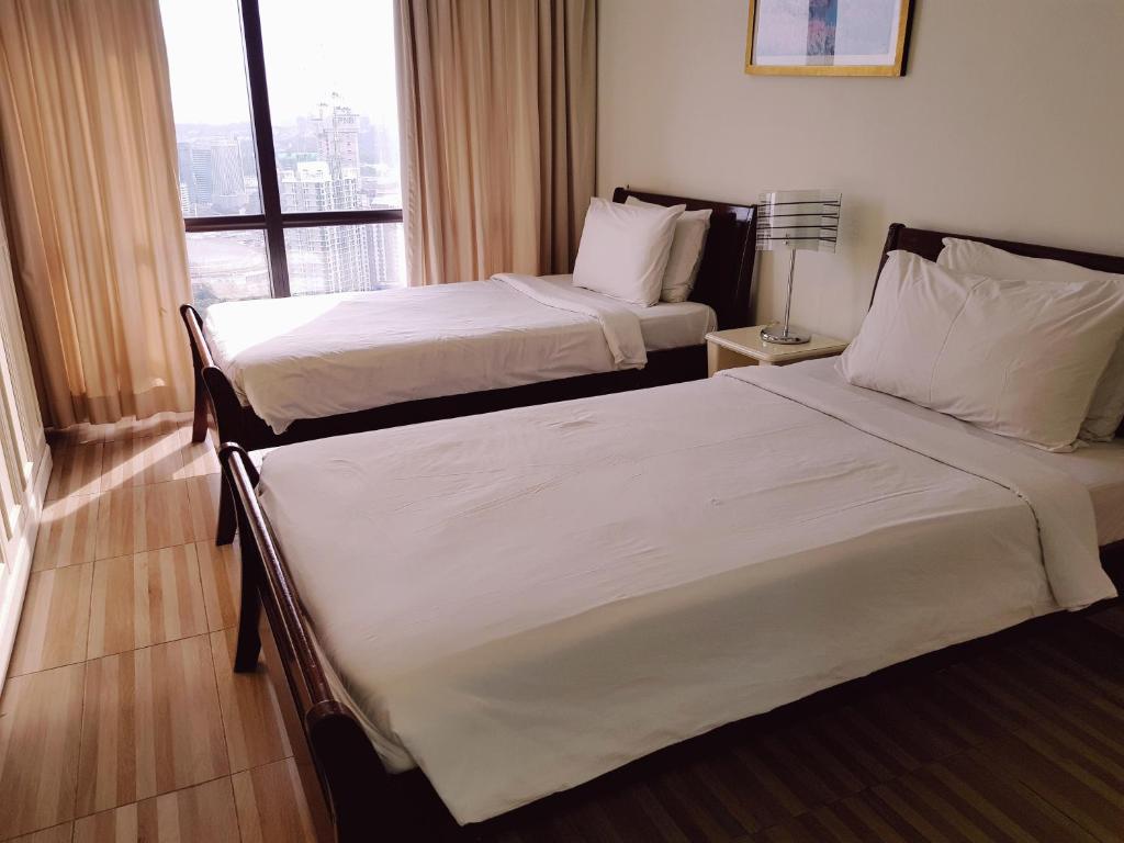 Сьюит (2-bedroom Family King Suite), ALPHA Service Suite at Times Square K.L