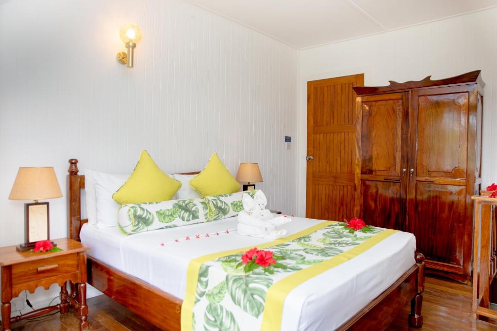 Двухместный (Номер Yellow House - Только для взрослых), La Digue Island Lodge