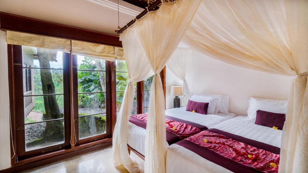 Вилла (Семейная вилла с видом на долину, бассейном и бесплатным ежедневным полдником), Natura Villa Ubud Bali