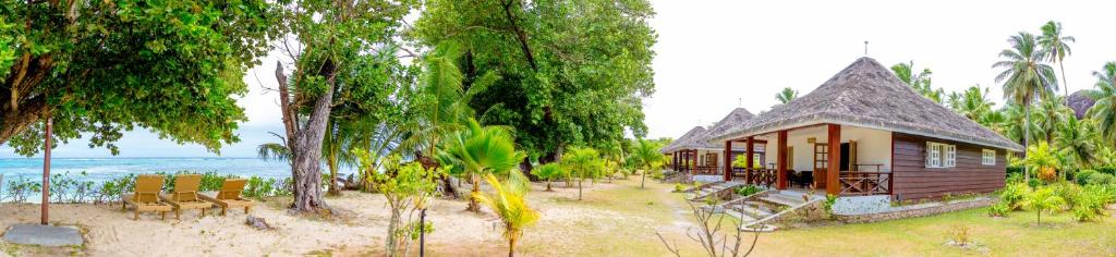 Номер (Пляжная вилла L'union Estate с 2 спальнями), La Digue Island Lodge
